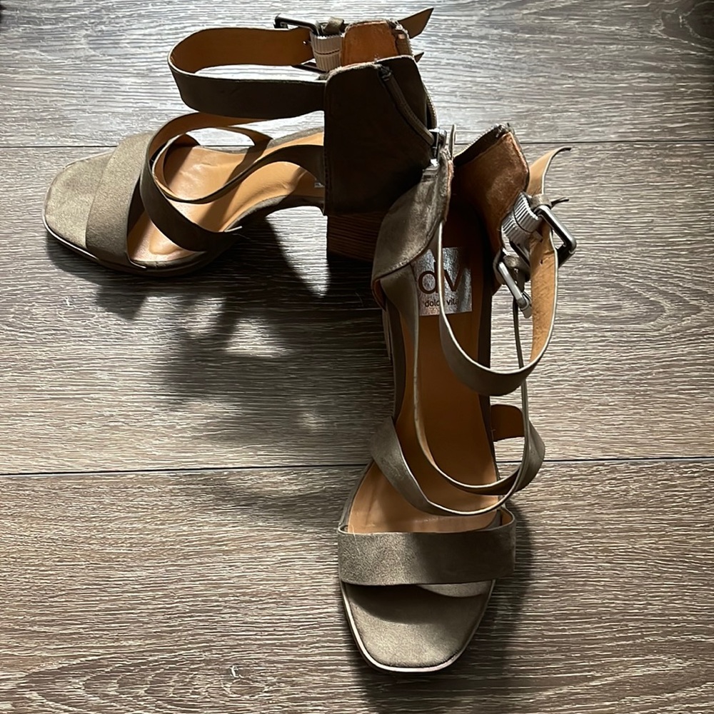 Olive green dv wedges